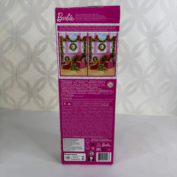 Holiday Barbie 2020 Candy Cane Dress New in Box - Picture 4 of 7